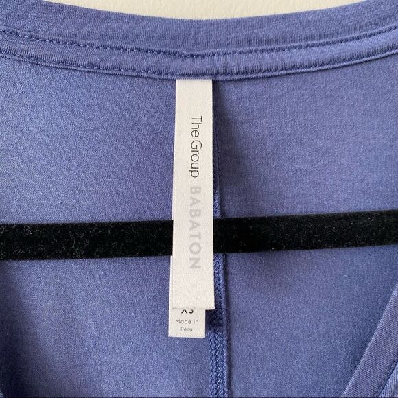 ARITZIA-THE Group Babaton Tie Front Soft Long Sleeve (XS) - Picture 10 of 11